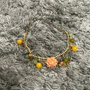 Vintage floral bracelet